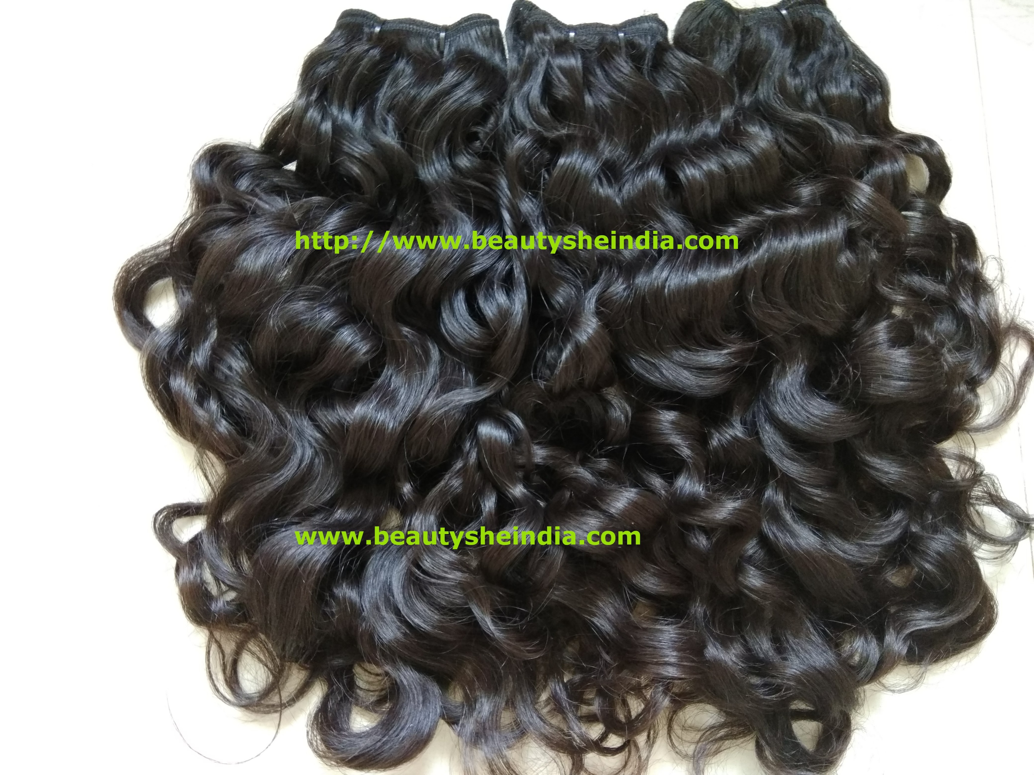 Raw Indian Curly Hair Extensions - Weave hair wholesale